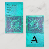 MORSTSTAR , MONOGRAM VISITEKAARTJE (Voorkant / Achterkant)