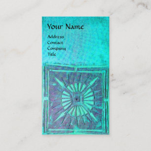 MORSTSTAR , MONOGRAM VISITEKAARTJE