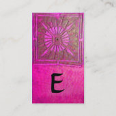 MORSTSTAR , MONOGRAM VISITEKAARTJE (Achterkant)