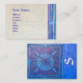 MORSTSTAR , MONOGRAM VISITEKAARTJE (Voorkant / Achterkant)