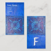 MORSTSTAR , MONOGRAM VISITEKAARTJE (Voorkant / Achterkant)