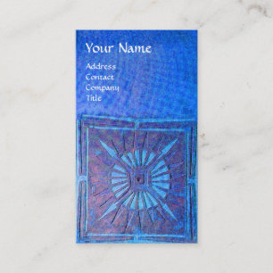 MORSTSTAR , MONOGRAM VISITEKAARTJE