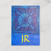 MORSTSTAR , MONOGRAM VISITEKAARTJE (Achterkant)