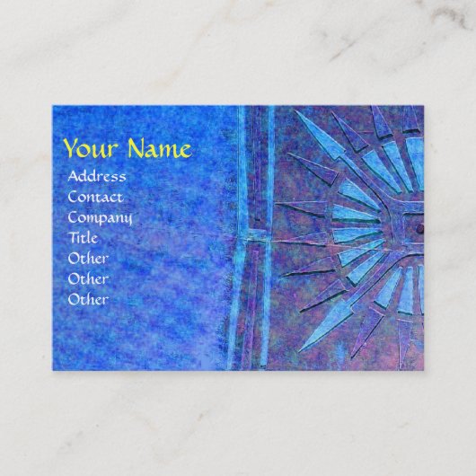 MORSTSTAR , MONOGRAM VISITEKAARTJE (Voorkant)