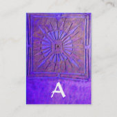 MORSTSTAR , MONOGRAM VISITEKAARTJE (Achterkant)