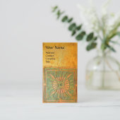 MORSTSTAR , MONOGRAM VISITEKAARTJE (Staand voorkant)