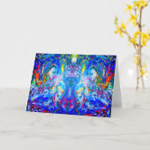 MORT VERZADIGD—4 BLANCO KAART (Gele Bloem)