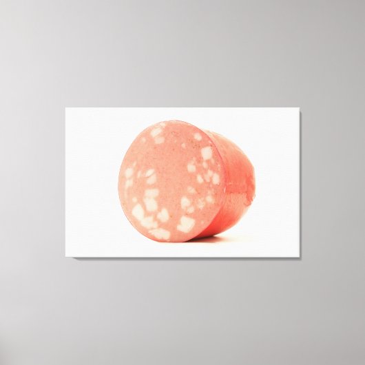 Mortadella Canvas Afdruk (Voorkant)
