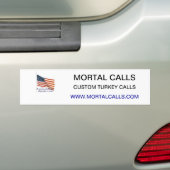 Mortal Calls Bumpersticker (Op auto)