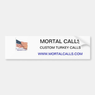 Mortal Calls Bumpersticker