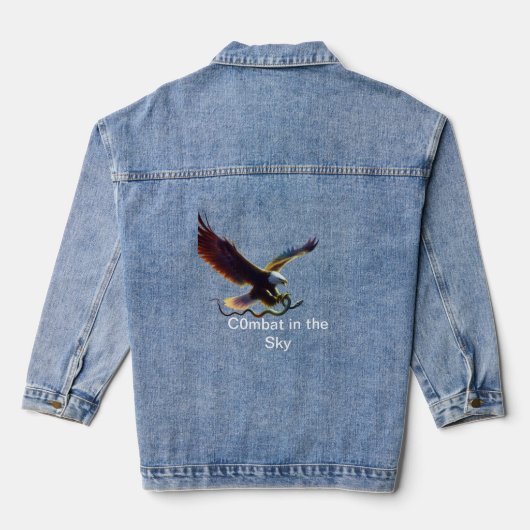 Mortal Combat. Denim Jacket (Achterkant)