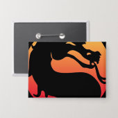 Mortal Kombat-Button Button (Voorkant / Achterkant)