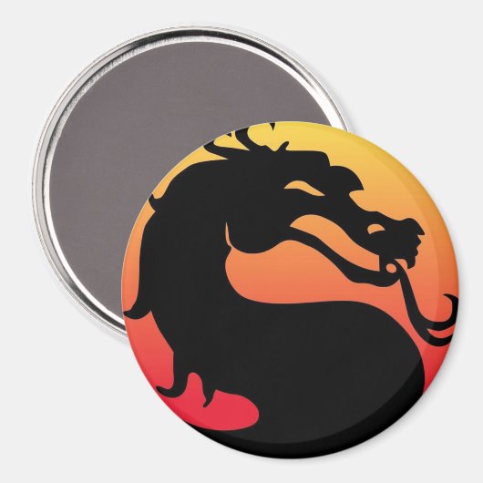 Mortal Kombat-magneet Magneet (Voorkant / Achterkant)