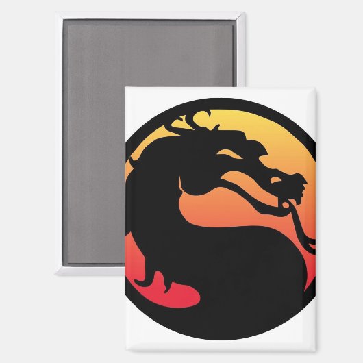 Mortal Kombat-magneet Magneet (Voorkant / Achterkant)