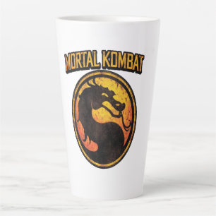 Mortal Kombat Vintage T-shirt — Small Fit Y2K Retr Latte Mok
