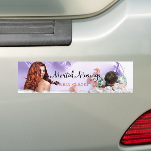 Mortal Musings-Bumpersticker Bumpersticker (Op auto)
