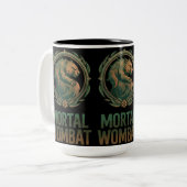Mortal Wombat Tweekleurige Koffiemok (Voorkant links)