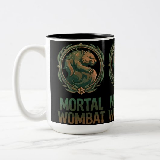 Mortal Wombat Tweekleurige Koffiemok (Links)
