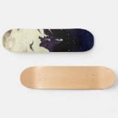 Mortaliteit en de maan skateboard (Horizontaal)