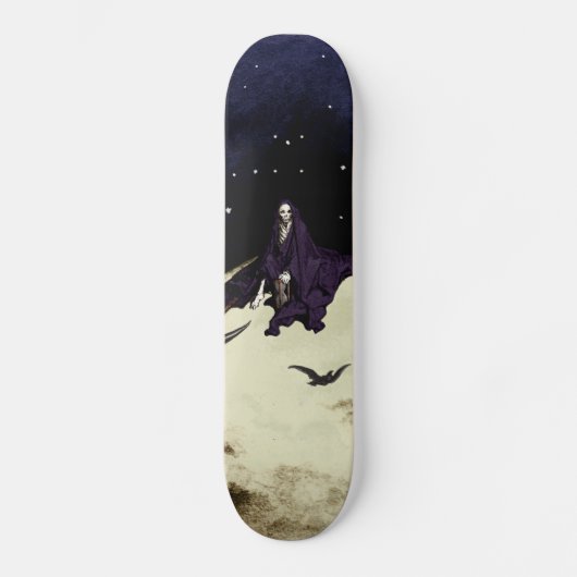 Mortaliteit en de maan skateboard (Voorkant)