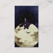 Mortaliteit en de maan visitekaartje (Achterkant)