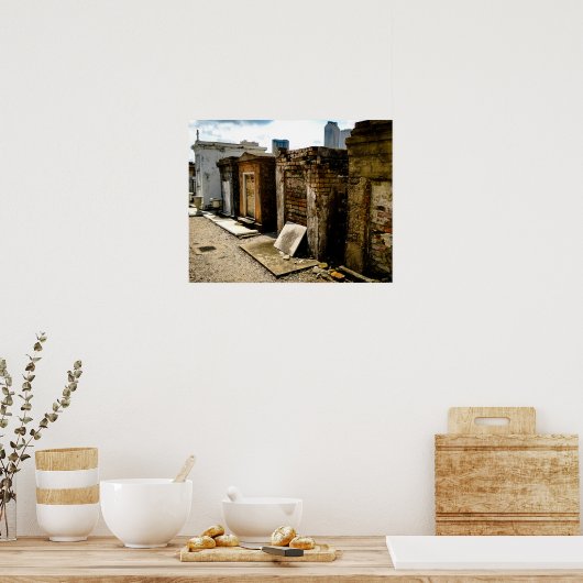Mortaliteit, St. Louis Cemetery No. 1 Poster (Keuken)