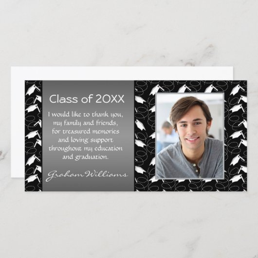 Mortar afstuderen bedankt (Voorkant / Achterkant)