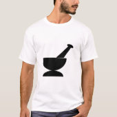 Mortar en pestle art t-shirt (Voorkant)