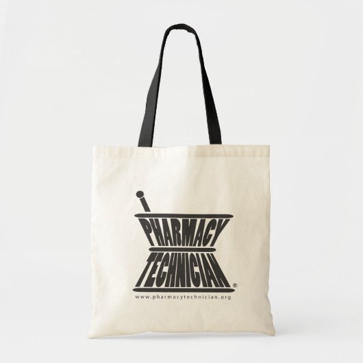 Mortar en Pestle Canvas tas (Voorkant)