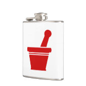 Mortar en Pestle Heupfles (Links)