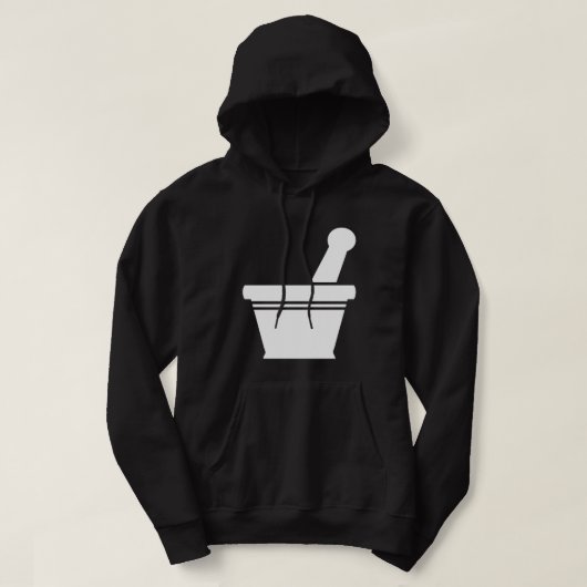 Mortar en Pestle Hoodie (Design voorkant)