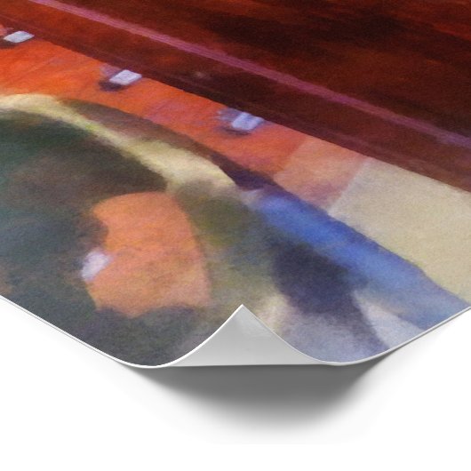 Mortar en Pestle in Pharmacy Poster (Hoek)