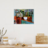 Mortar en Pestle in Pharmacy Poster (Keuken)