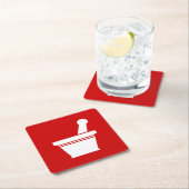 Mortar en Pestle Kartonnen Onderzetters (Insitu)