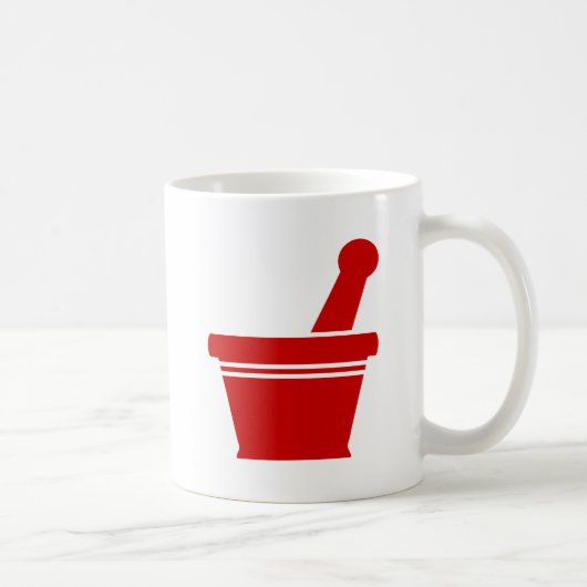 Mortar en Pestle Koffiemok (Rechts)
