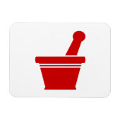 Mortar en Pestle Magneet (Horizontaal)