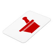 Mortar en Pestle Magneet (Linkerzijde)