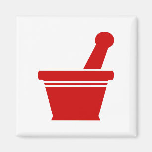 Mortar en Pestle Magneet