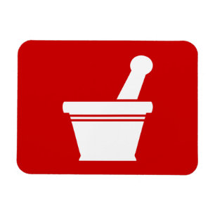 Mortar en Pestle Magneet