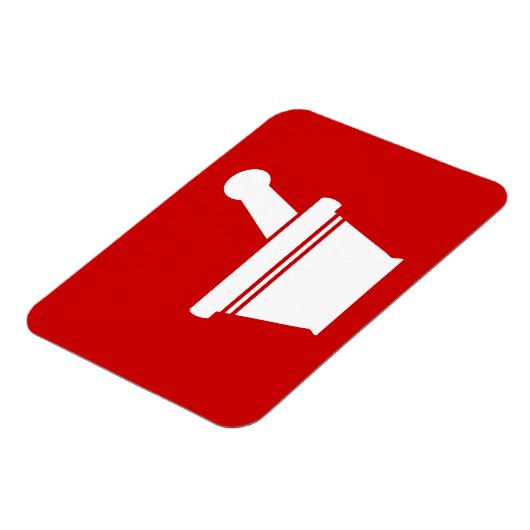 Mortar en Pestle Magneet (Linkerzijde)