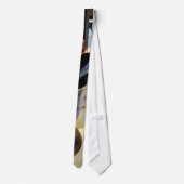 Mortar en Pestle Near Medicine Botles Stropdas (Achterkant)