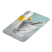 Mortar en pestle, pil flessen op achtergrond magneet (Linkerzijde)