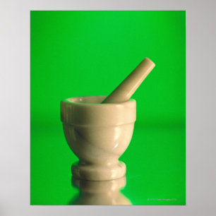 Mortar en pestle poster