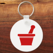 Mortar en Pestle Sleutelhanger (Voorkant)