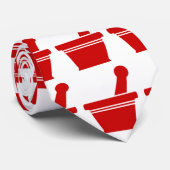 Mortar en Pestle Stropdas (Opgerold)