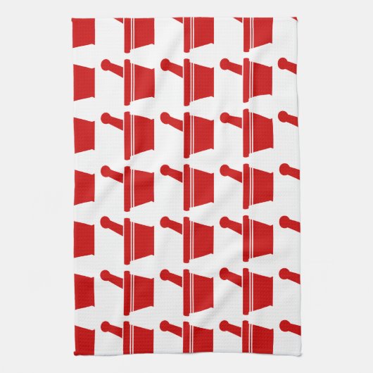 Mortar en Pestle Theedoek (Verticaal)