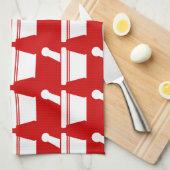 Mortar en Pestle Theedoek (Quarter Fold)