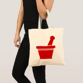 Mortar en Pestle Tote Bag (Voorkant (product))