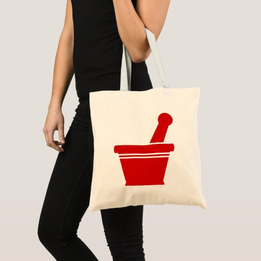 Mortar en Pestle Tote Bag (Voorkant (product))