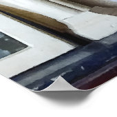 Mortar, Pestle en Flessen op schalen Poster (Hoek)